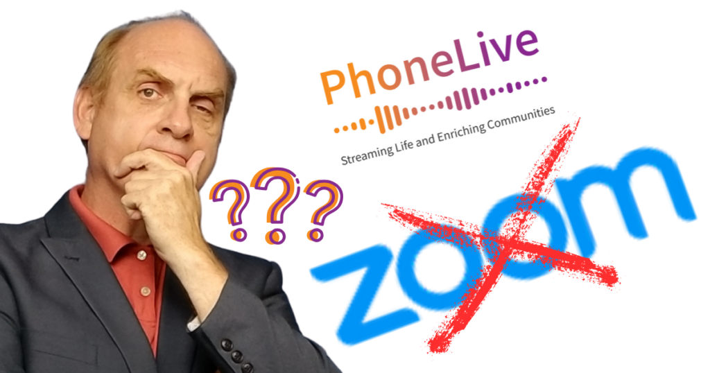 Zoom vs. PhoneLive.io for Churches